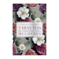 DEVOCIONAL 3 MINUTOS DE SABEDORIA PARA MULHERES - ROXA
