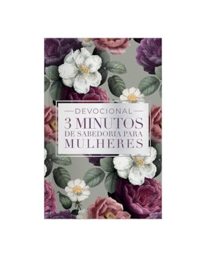 DEVOCIONAL 3 MINUTOS DE SABEDORIA PARA MULHERES - ROXA