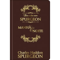 Devocional Dia a dia com Spurgeon - Capa couro: manhã e noite