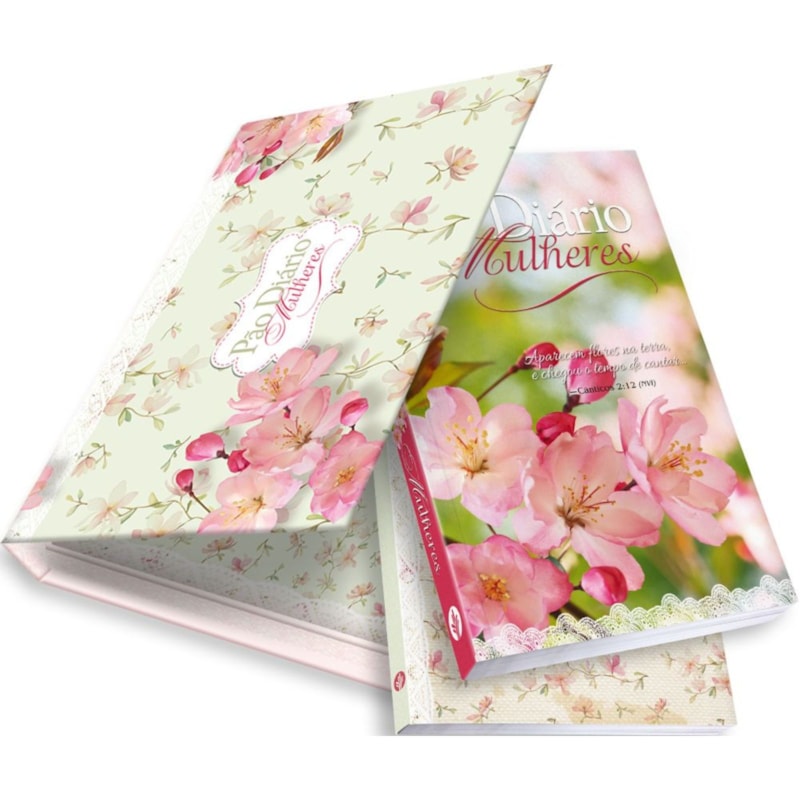Devocional Pão Diário Mulheres - Flores da Terra - Box Para Presente: 365 meditações devocionais especiais para mulheres