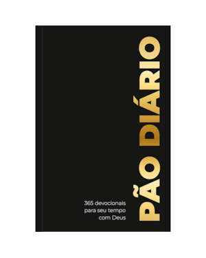 Devocional Pão Diário - Preta - Devocional Diário: Um devocional para cada dia do ano
