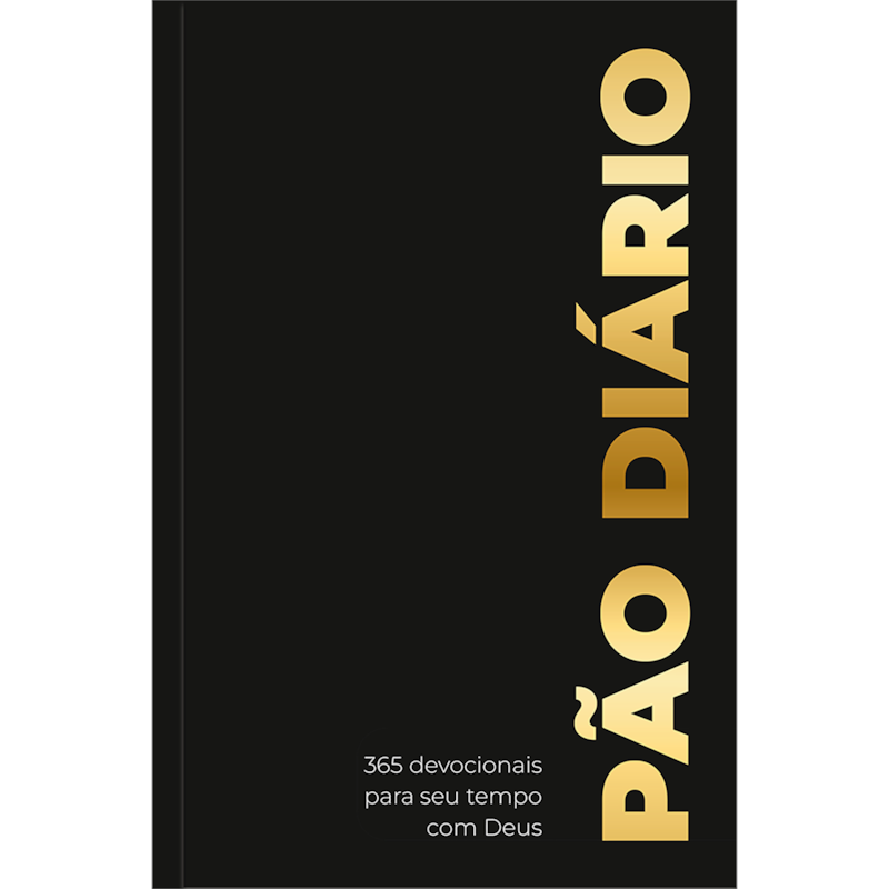 Devocional Pão Diário - Preta - Devocional Diário: Um devocional para cada dia do ano