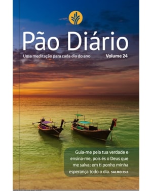 Devocional Pão Diário vol.24 - Capa paisagem - Devocional Diário: Uma meditação para cada dia do ano