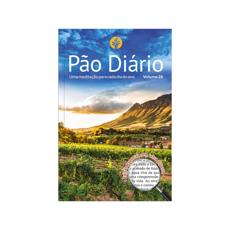 Devocional Pão Diário vol. 28 - Letra gigante - Paisagem - O Devocional mais lido no mundo: 365 meditações devocionais