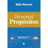Devocional propósitos: 365 dias de esperança e promessas