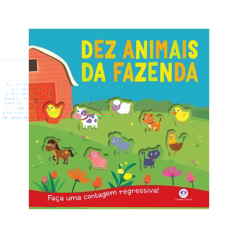 DEZ ANIMAIS DA FAZENDA: FAÇA UMA CONTAGEM REGRESSIVA!