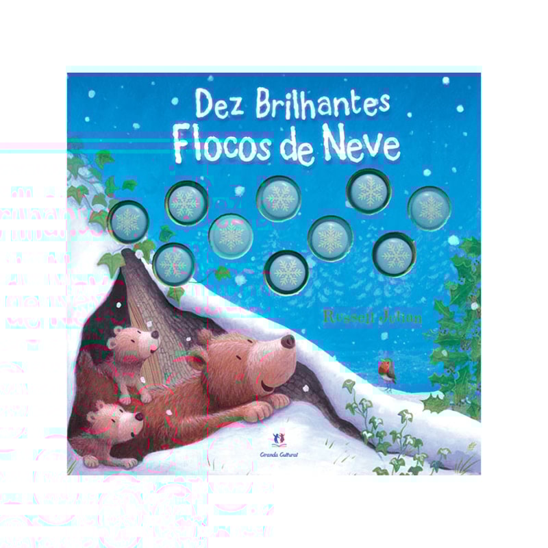 DEZ BRILHANTES FLOCOS DE NEVE