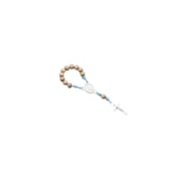 DEZENA MINI PEROLADO 4MM AZUL