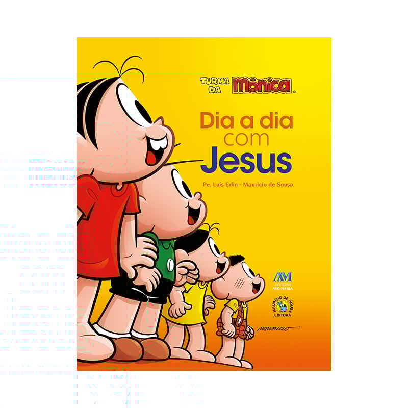 DIA A DIA COM JESUS - TURMA DA MÔNICA (ALMOFADADA)