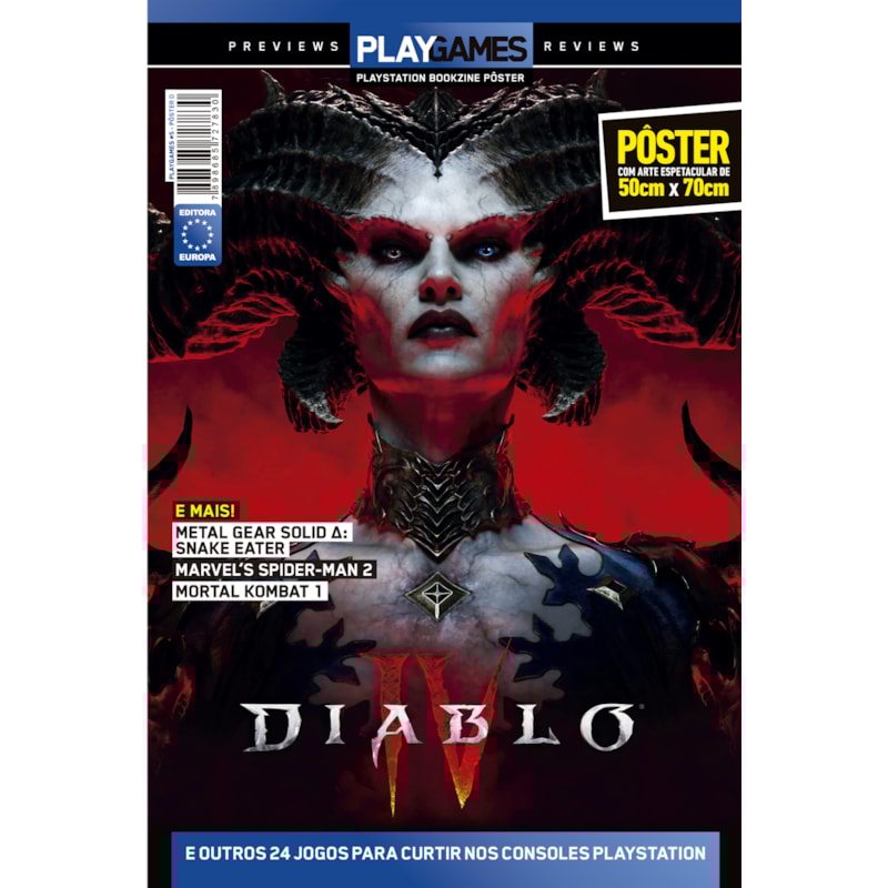 DIABLO 4 - SUPERPÔSTER PLAYGAMES