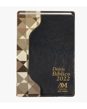 DIÁRIO BÍBLICO 2022 - LUXO - MARROM