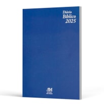 Diário Bíblico 2025 - Brochura - Azul