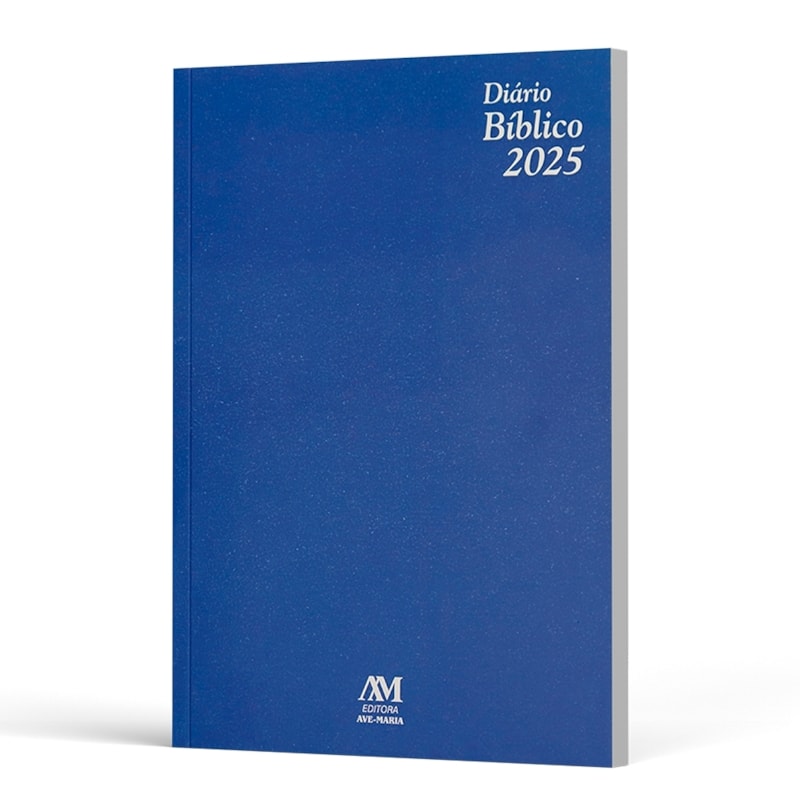 Diário Bíblico 2025 - Brochura - Azul