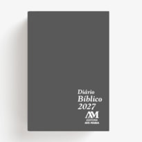 DIÁRIO BÍBLICO 2027 - BROCHURA - CINZA