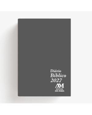 DIÁRIO BÍBLICO 2027 - BROCHURA - CINZA