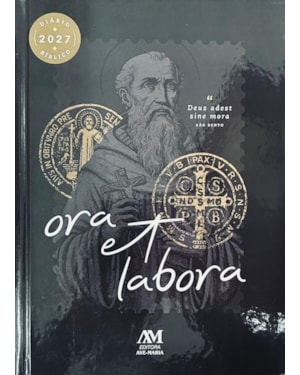 DIÁRIO BÍBLICO 2027 - CAPA DURA - SÃO BENTO