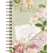 Diário de oração - Pão Diário - Graça de Deus - Devocional diário: Um diário com 365 reflexões com espaço para anotações