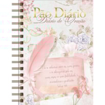 Diário de oração - Pão Diário - Refúgio - Devocional diário: Um diário com 365 reflexões com espaço para anotações