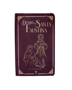 DIÁRIO DE SANTA FAUSTINA - BOLSO CAPA COURO