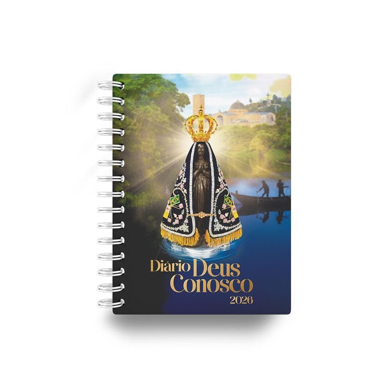 DIARIO DEUS CONOSCO 2026 - N.S. APARECIDA -  RIO PARAIBA - WIRE-O