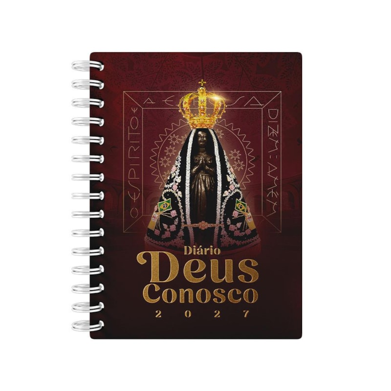 DIÁRIO DEUS CONOSCO 2027 - CORAÇÃO DE MÃE - WIRE-O