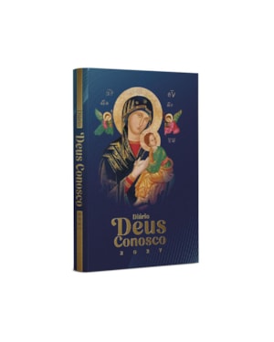 DIÁRIO DEUS CONOSCO 2027 - PERPÉTUO SOCORRO - CRISTAL