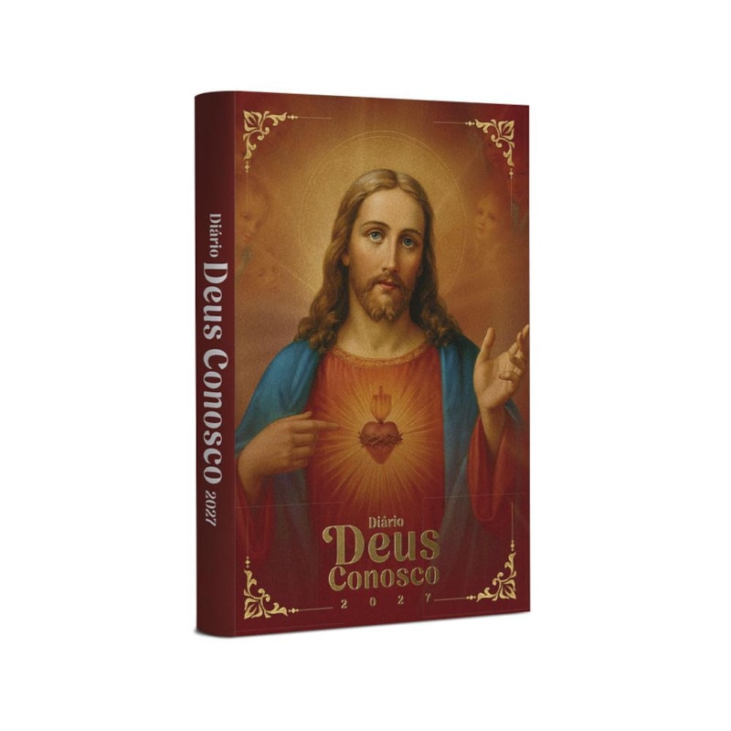 DIÁRIO DEUS CONOSCO 2027 - SAGRADO CORAÇÃO DE JESUS - CRISTAL