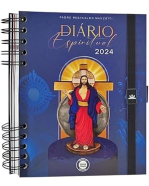 DIÁRIO ESPIRITUAL 2024 CAPA AZUL