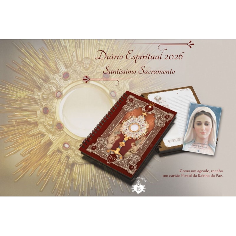 DIÁRIO ESPIRITUAL 2026 EUCARISTIA