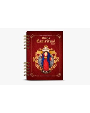 DIÁRIO ESPIRITUAL 2026 MANZOTTI CAPA CLASSICA JESUS DA SANTA CHAGAS