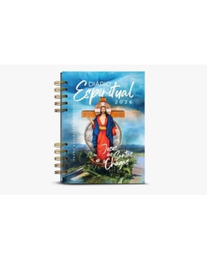 DIÁRIO ESPIRITUAL 2026 MANZOTTI CAPA TERRA PROMETIDA / JESUS DAS SANTA CHAGAS