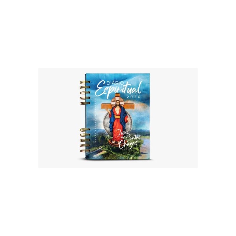 DIÁRIO ESPIRITUAL 2026 MANZOTTI CAPA TERRA PROMETIDA / JESUS DAS SANTA CHAGAS