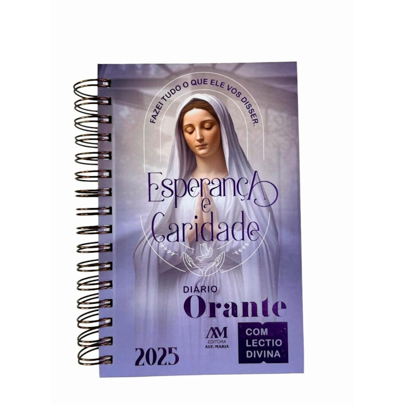 DIÁRIO ORANTE 2025 COM LECTIO DIVINA MARIA