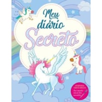 DIÁRIO SECRETO - UNICÓRNIO AZUL