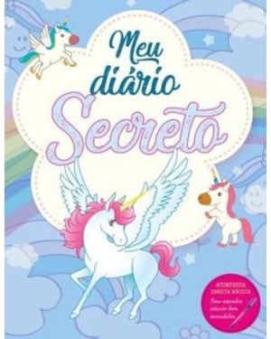 DIÁRIO SECRETO - UNICÓRNIO AZUL
