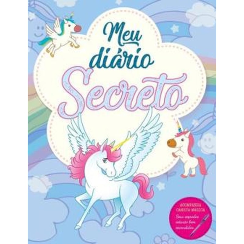 DIÁRIO SECRETO - UNICÓRNIO AZUL