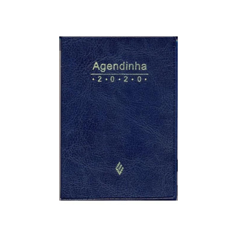 DIARIO VOZES LUXO 2020 - AZUL MARINHO