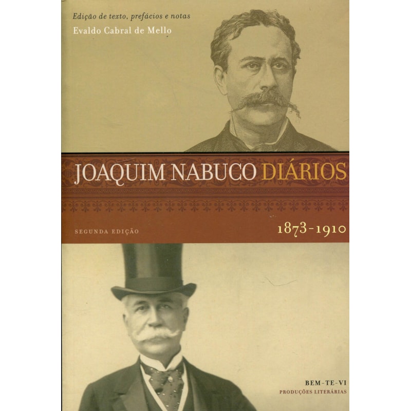 DIARIOS DE JOAQUIM NABUCO - VOLUME UNICO - 1