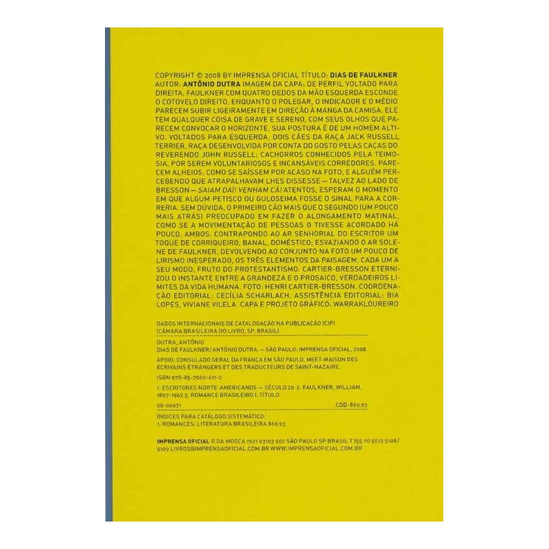 DIAS DE FAULKNER - 1