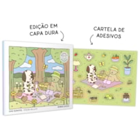 DIAS QUENTES (SPRING-SUMMER): LIVRO DE COLORIR OFICIAL BOBBIE GOODS - EDIÇÃO EM CAPA DURA COM CARTELA DE ADESIVOS