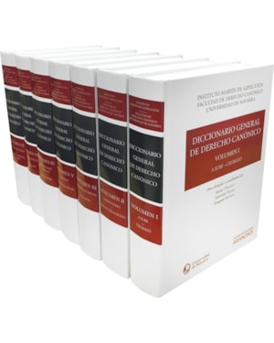 DICCIONARIO GENERAL DE DERECHO CANONICO - 7 VOLUMES