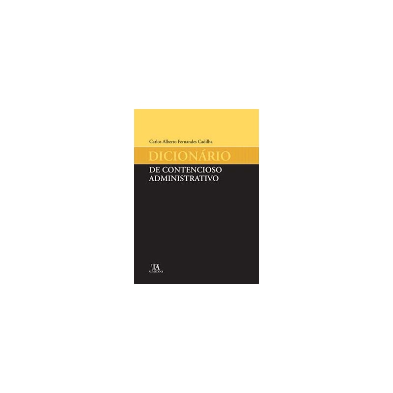 Dicionário de contencioso administrativo