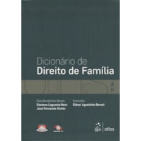 DICIONÁRIO DE DIREITO DE FAMÍLIA - VOL. 1