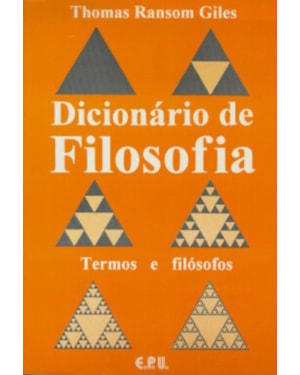 DICIONARIO DE FILOSOFIA. TERMOS E FILOSOFOS. - 1