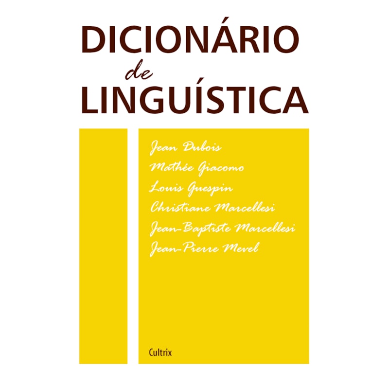 Dicionário de linguística