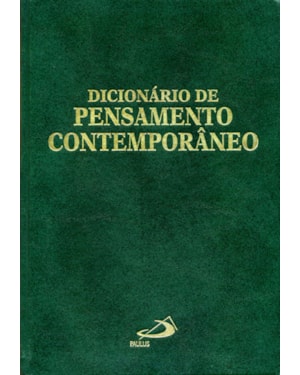 DICIONARIO DE PENSAMENTO CONTEMPORANEO