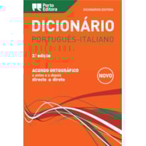 DICIONARIO DE PORTUGUES ITALIANO - CX
