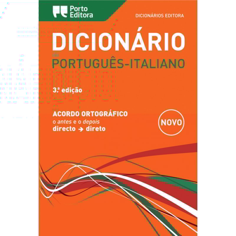 DICIONARIO DE PORTUGUES ITALIANO - CX