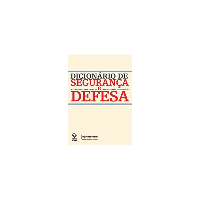 DICIONÁRIO DE SEGURANÇA E DEFESA