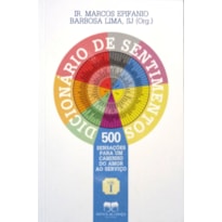 DICIONÁRIO DE SENTIMENTOS : 500 SENSAÇÕES PARA UM CAMINHO DO AMOR AO SERVIÇO - VOL 1